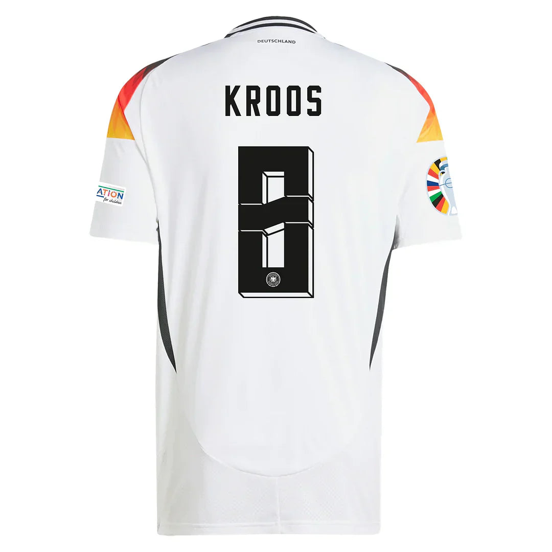 DFB 24 HEIMTRIKOT mit Euro-Patches 8 TONI KROOS