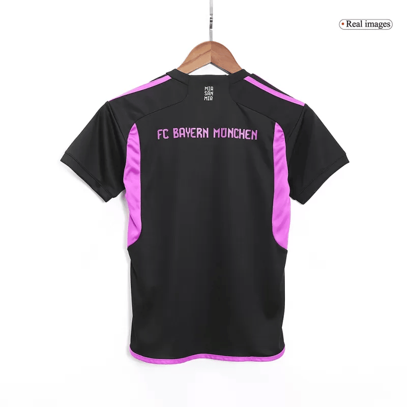 Bayern Munchen 23/24 Auswärtstrikot Kinder Kit