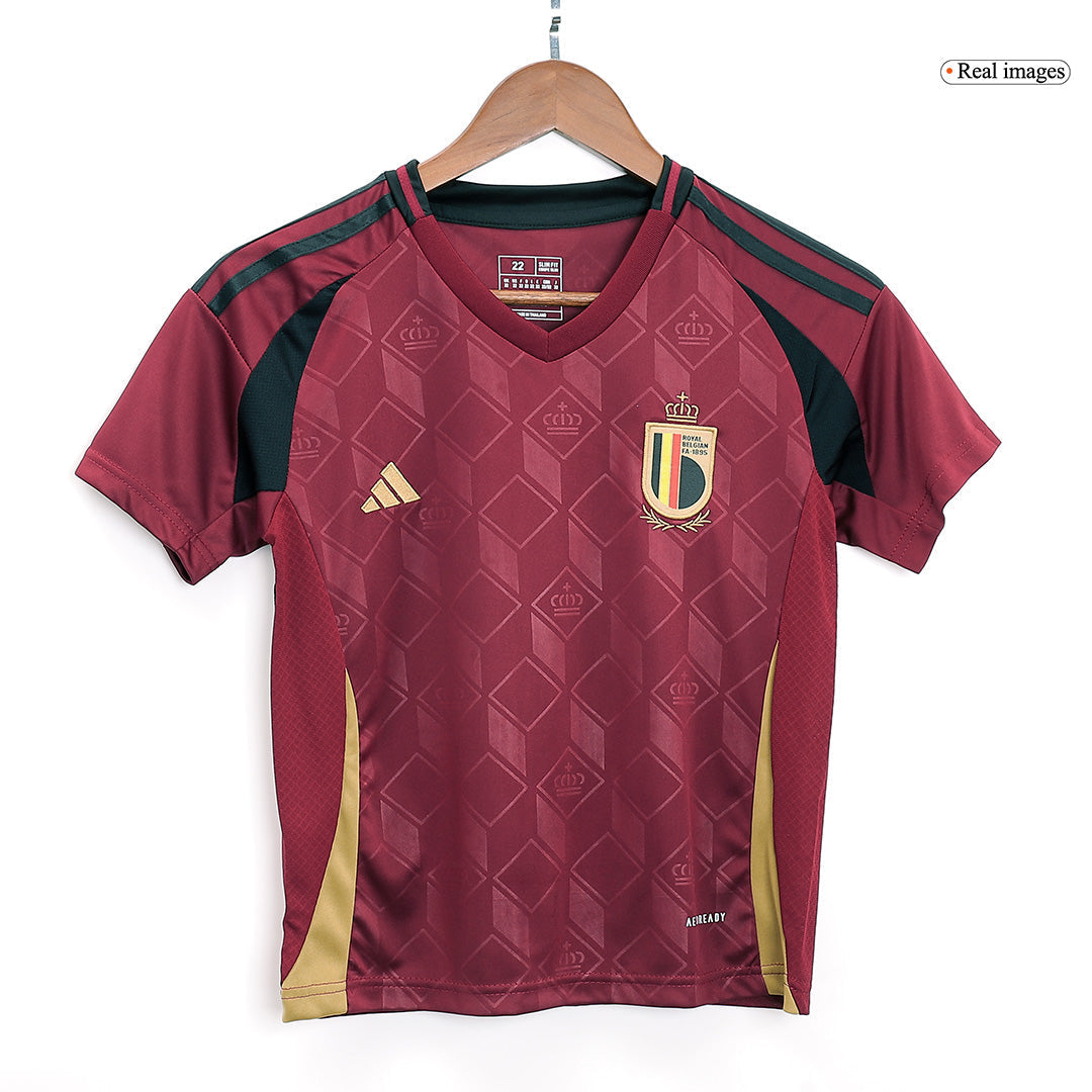 Belgien 2024 Heimtrikot Kinder Kit
