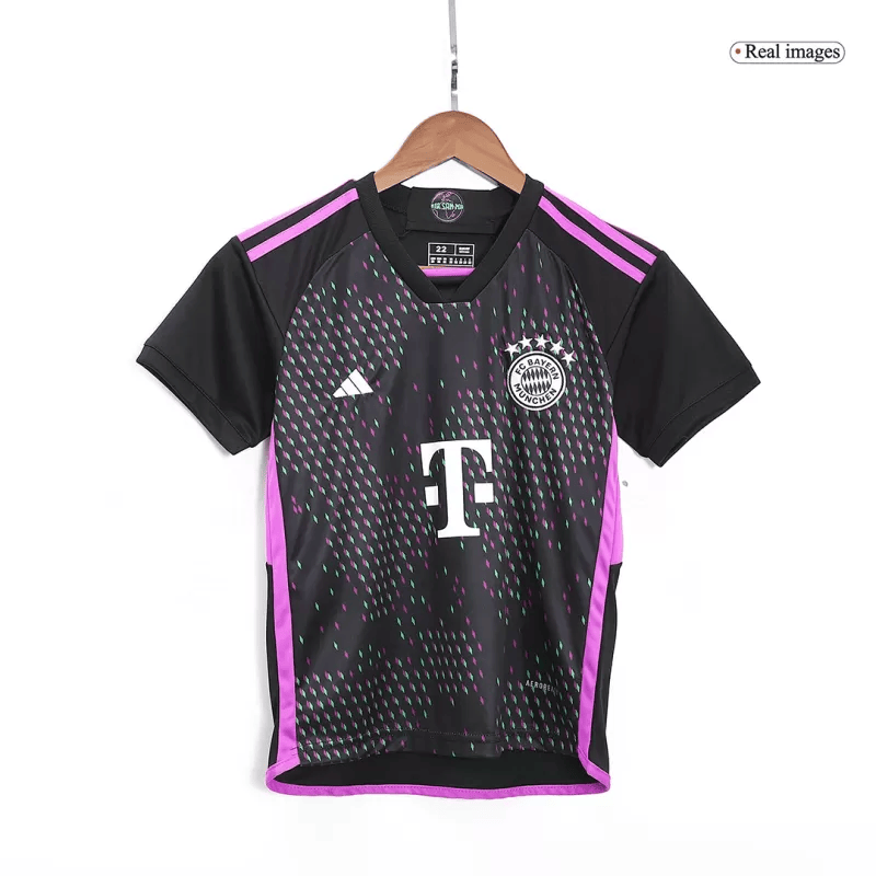 Bayern Munchen 23/24 Auswärtstrikot Kinder Kit