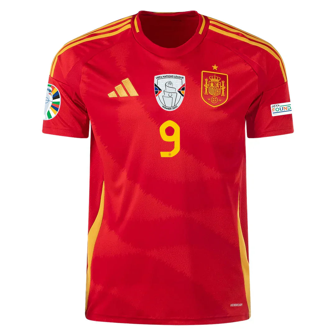 Gavi #9 Espanã 2024 Primeira Eurocopa Parches