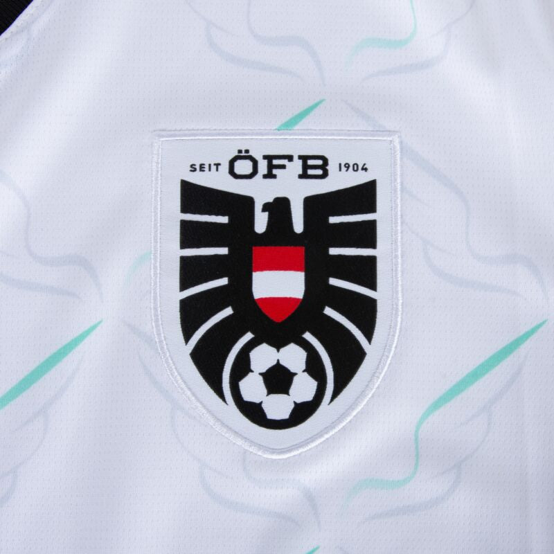 Alaba #8 Österreich 2024 Auswärtstrikot Herren mit Euro-Patches