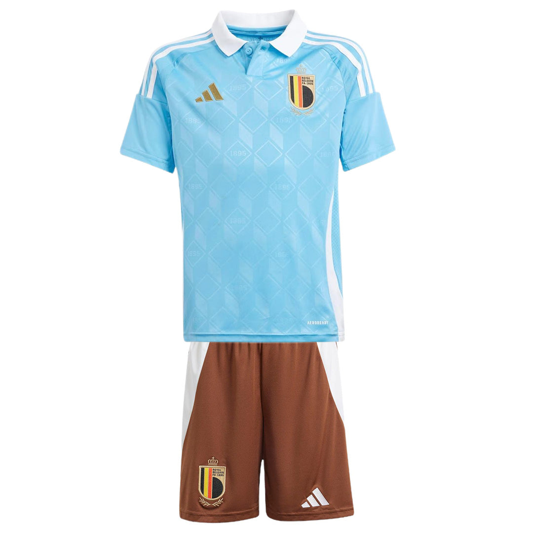 Belgien 2024 Auswärtstrikot Kinder Kit