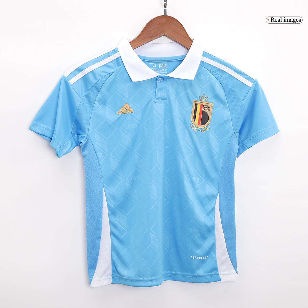 Belgien 2024 Auswärtstrikot Kinder Kit