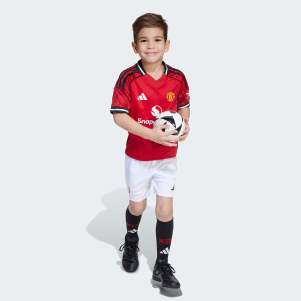 Kids Kit Manchester United Home 25/26