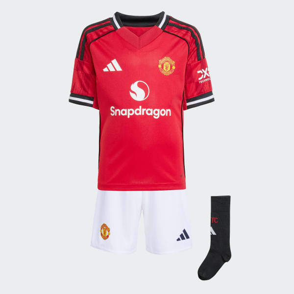 Kids Kit Manchester United Home 25/26