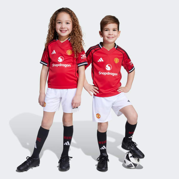 Kids Kit Manchester United Home 25/26