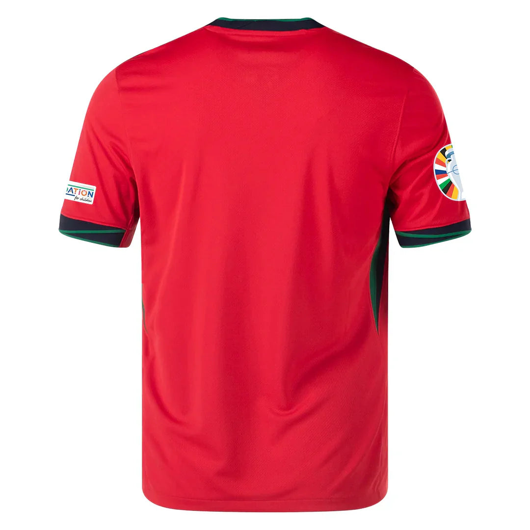 Portugal 2024 Heimtrikot Herren mit Euro-Patches