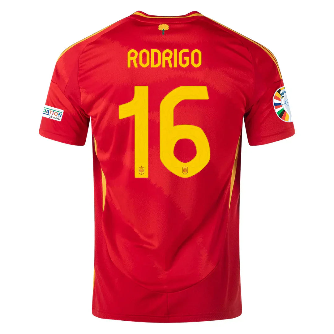 Rodri #16 Espanã 2024 Primeira Eurocopa Parches