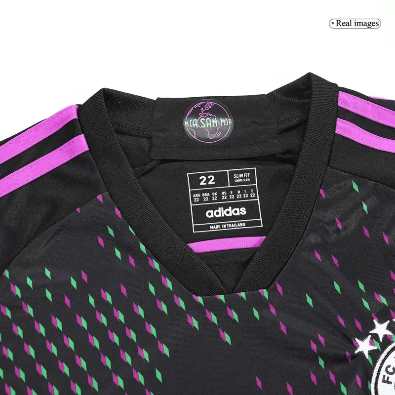 Bayern Munchen 23/24 Auswärtstrikot Kinder Kit