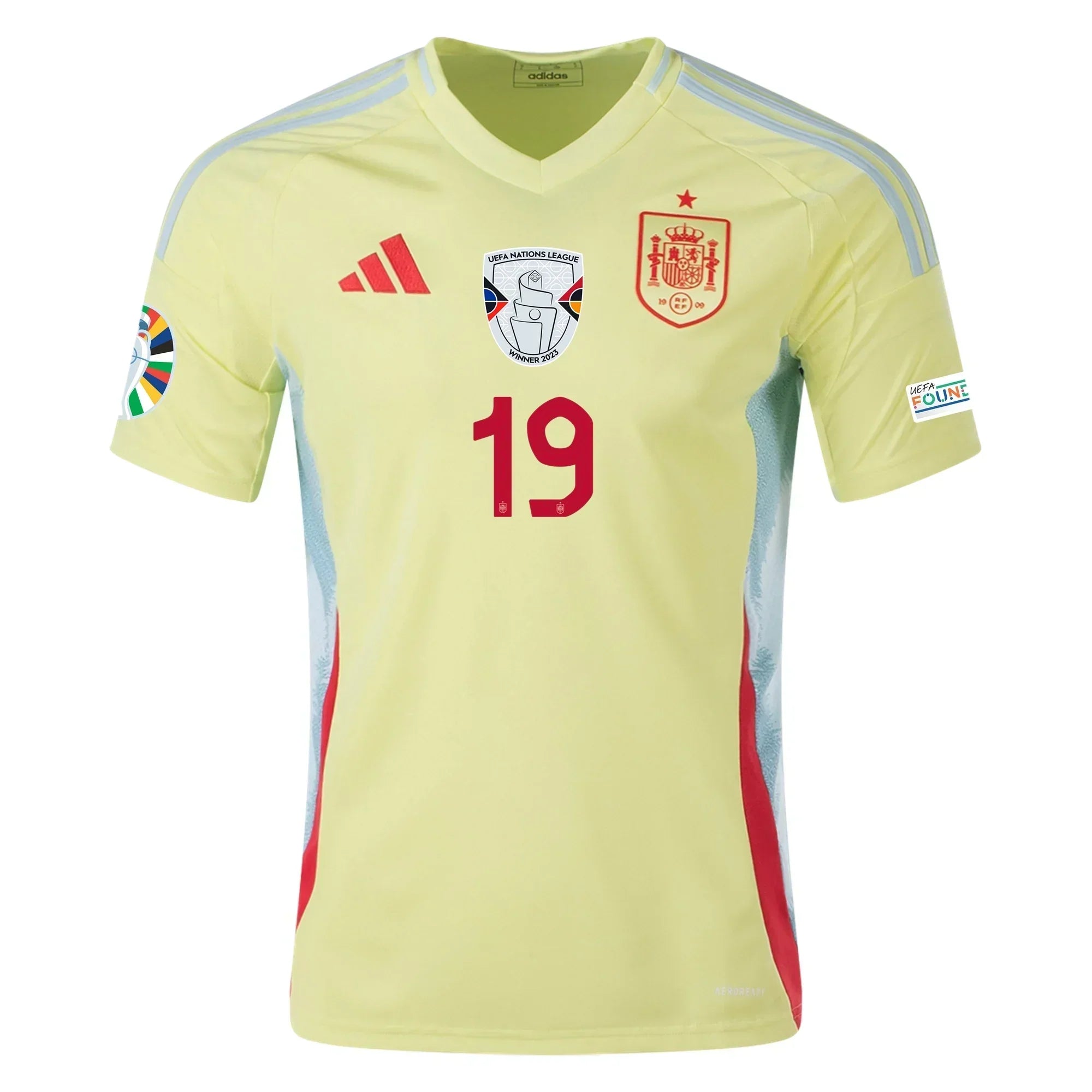 #19 LAMINE YAMAL Espanã 2024 Segunda Eurocopa Parches