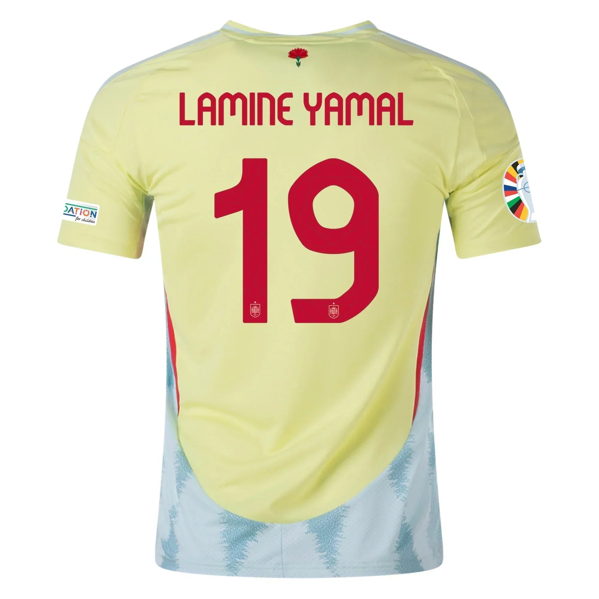 #19 LAMINE YAMAL Espanã 2024 Segunda Eurocopa Parches