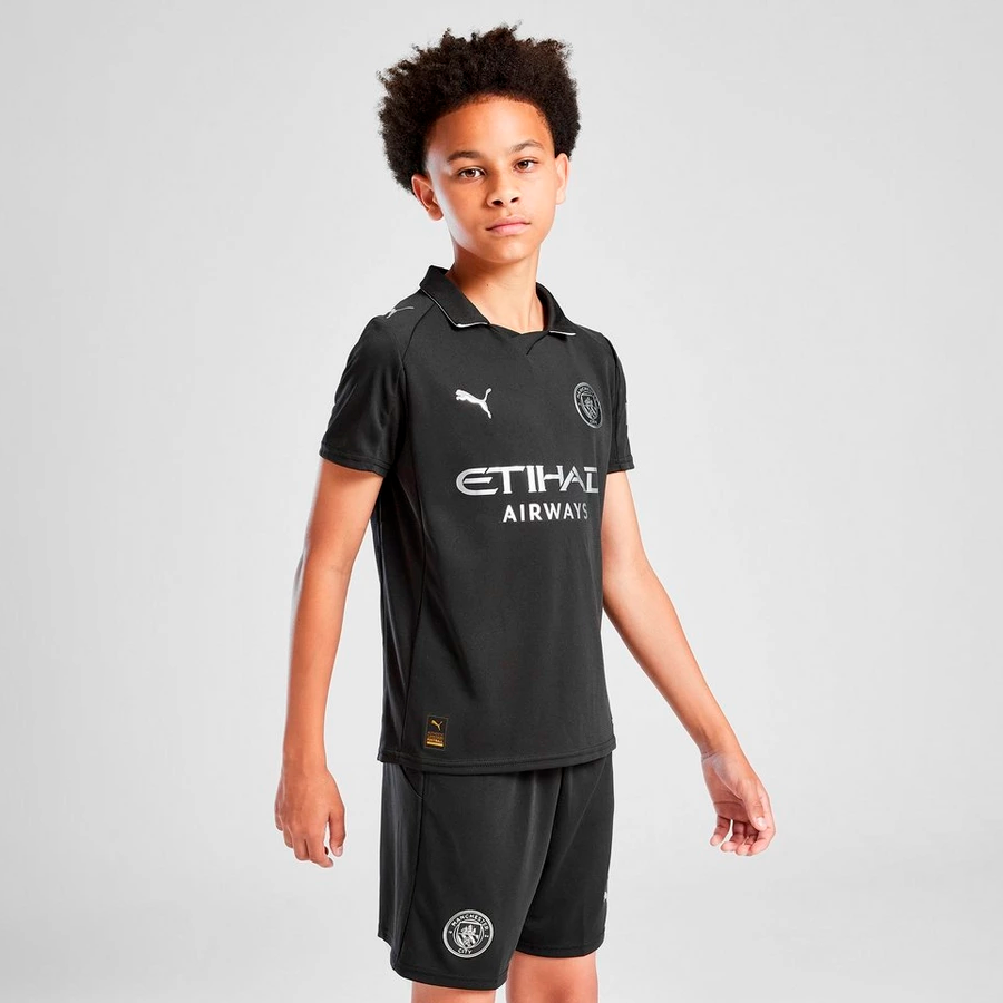 Kids Kit Manchester City Away 25/26